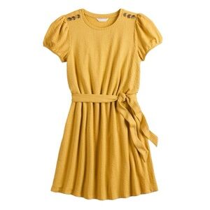 LC Lauren Conrad belted dress